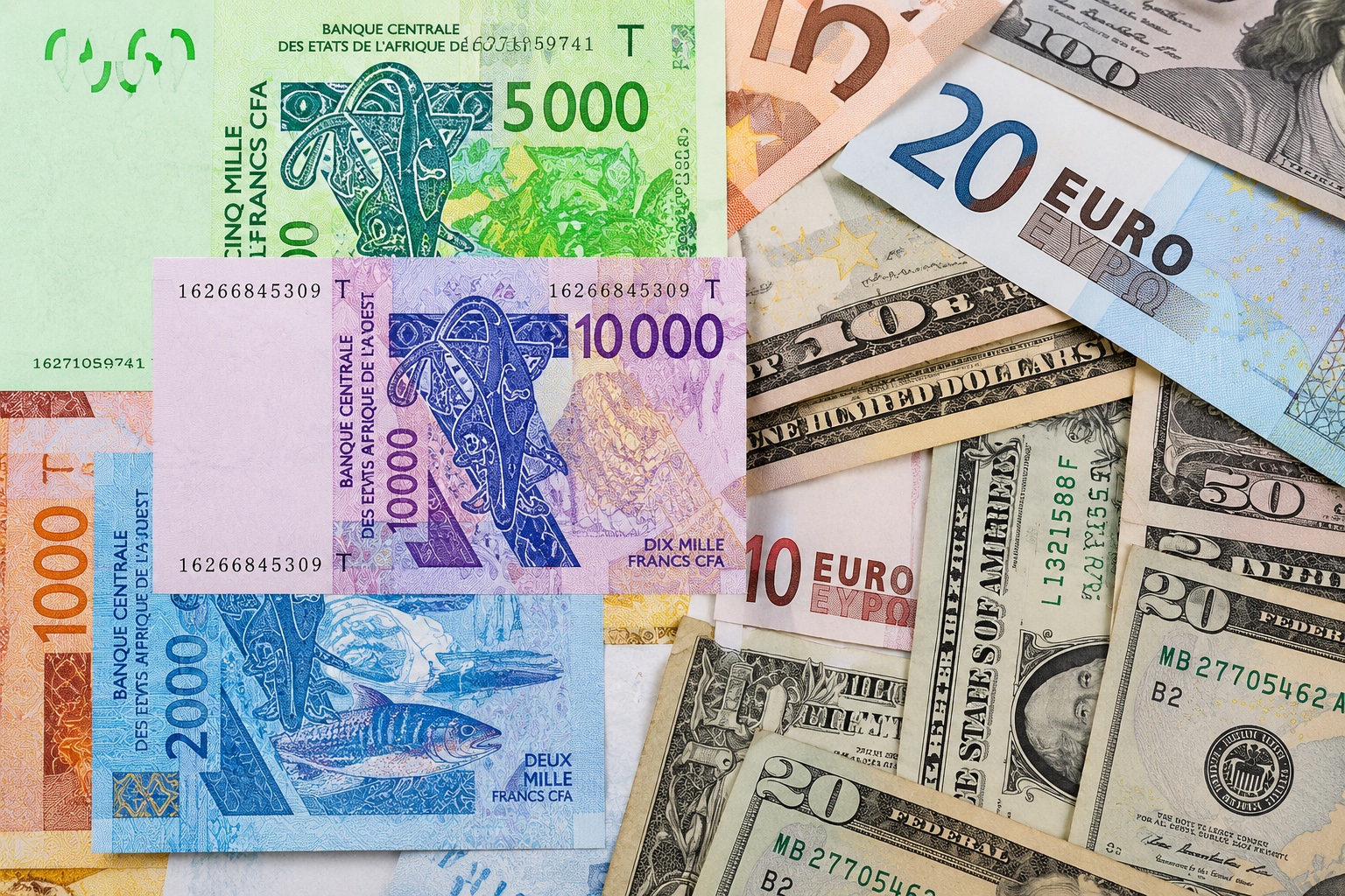 LE FRANC CFA RESTE STABLE FACE À L’EURO MALGRÉ LES TENSIONS RÉGIONALES